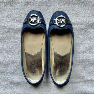 MK Fultan driving shoes 6.5 cobalt blue